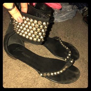 Balmain studded sandals